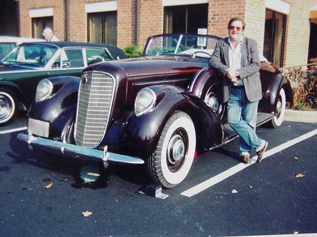 1937 Lincoln Model K LeBaron convertible roadster